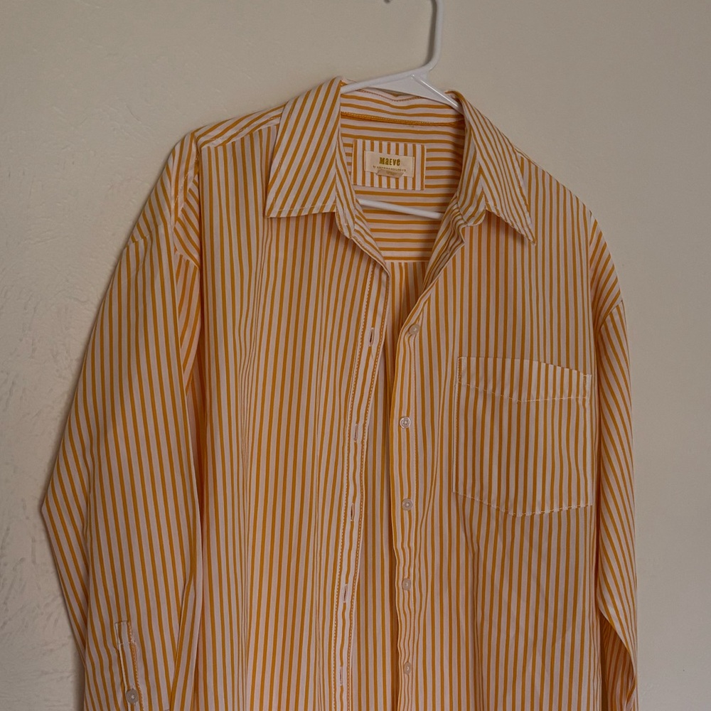 The Bennet Buttondown Shirt by Maeve Medium - Picture 5 of 8